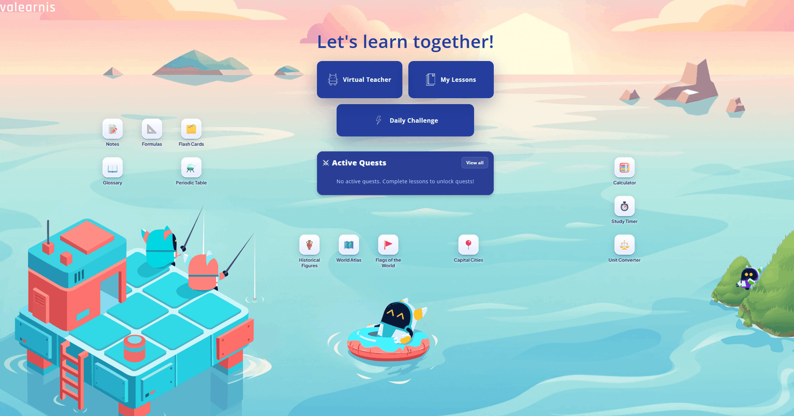 The Valearnis learning platform