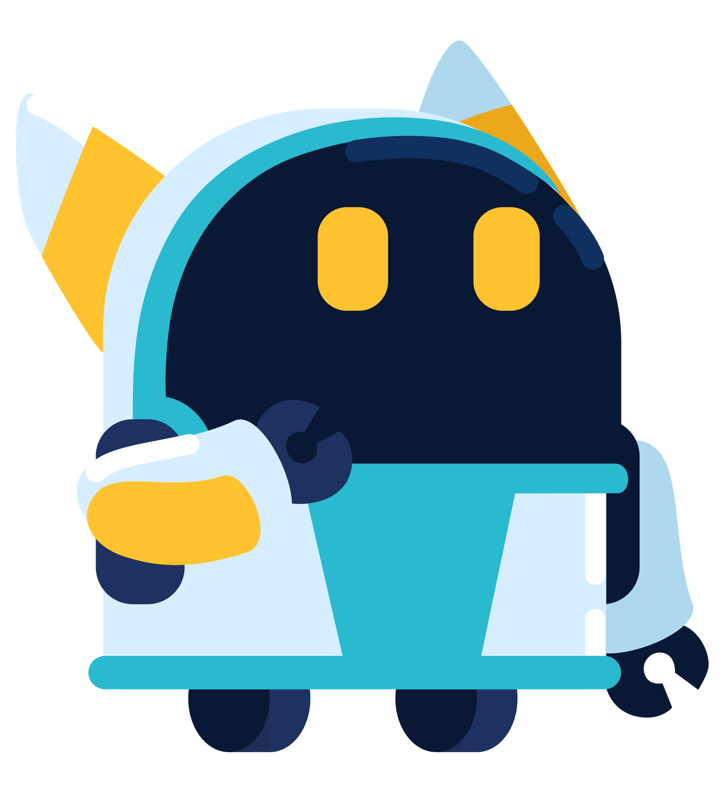 Valearnis robot mascot