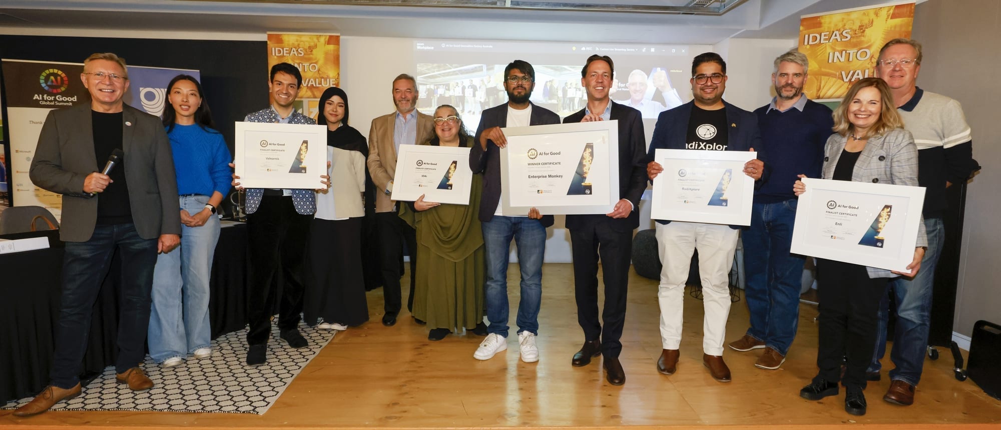 AI for Good Innovation Factory Australia finalists